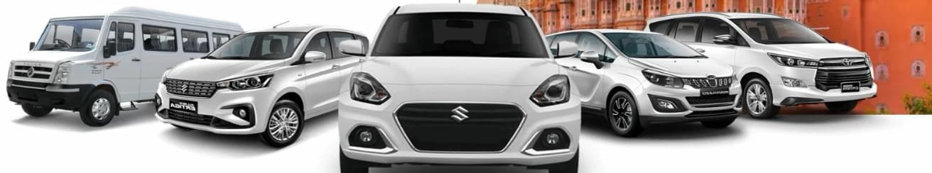 MS Enterprises taxi fleet in Jaipur: Tempo Traveller, Maruti Ertiga, Maruti Dzire, MUVs and Toyota Innova Crysta